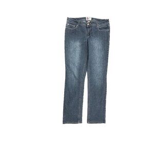 SO Slim Straight Women's size 13 Dark Wash Blue Denim jeans
